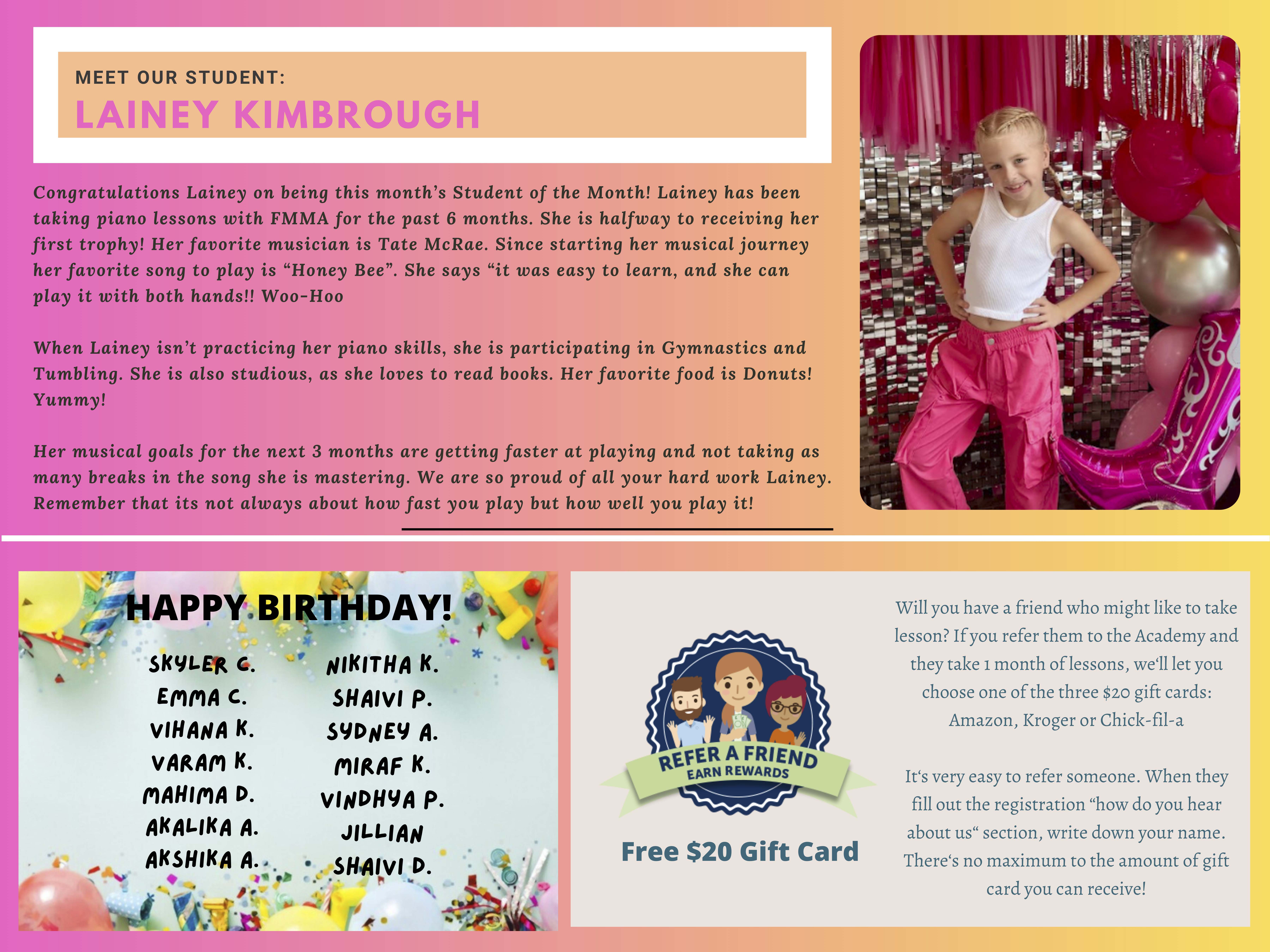 Flower Mound Music Academy offers private lessons in piano, voice, violin, viola, cello and guitar to students of all ages and levels in Flower Mound, Lewisville, Denton, Argyle, Keller area.