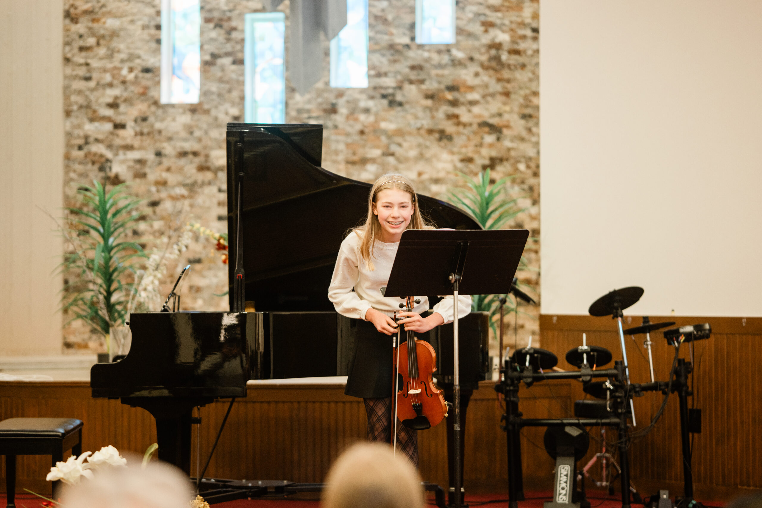 Flower Mound Music Academy violin lesson